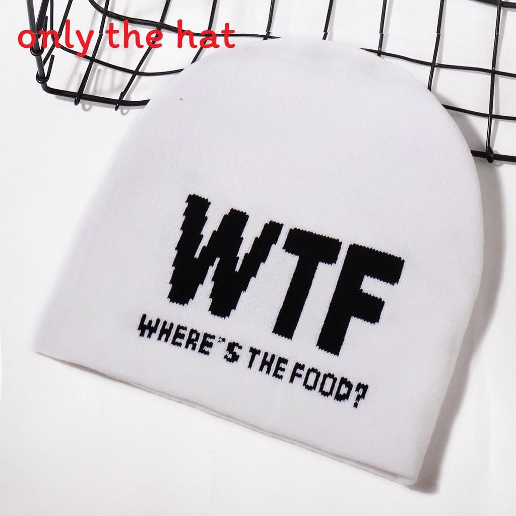 Embroidery Letter Design Knit Hat With Alphabet For Daily Warmth Fashion Wear