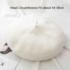 French Beanie Winter Warm Autumn Beret Hat Wool Beret Cap Flat Cap Hat Felt Berets