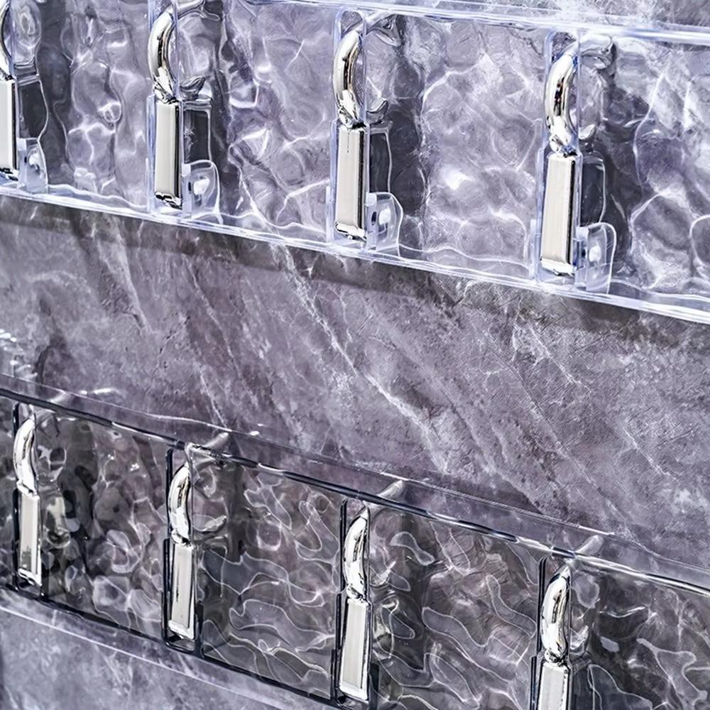 Multi-Purpose Rotating Suction Cup Hooks 5 Hooks Robe Coat Hangers for Bathroom Accessories