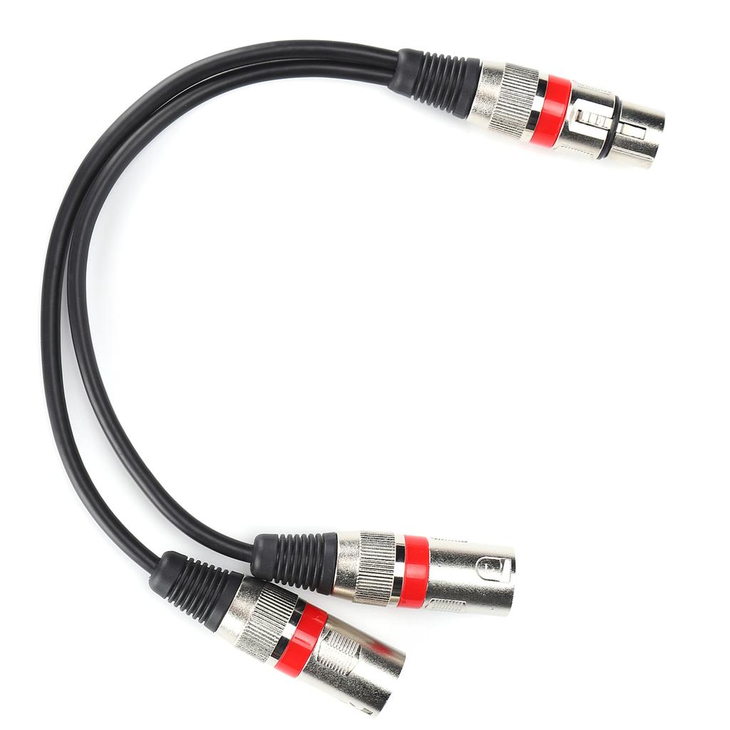 JORINDO JD6070 Кабель XLR гнездо - двойной XLR штекер Y-разветвитель аудио микрофонный кабель 0.3м