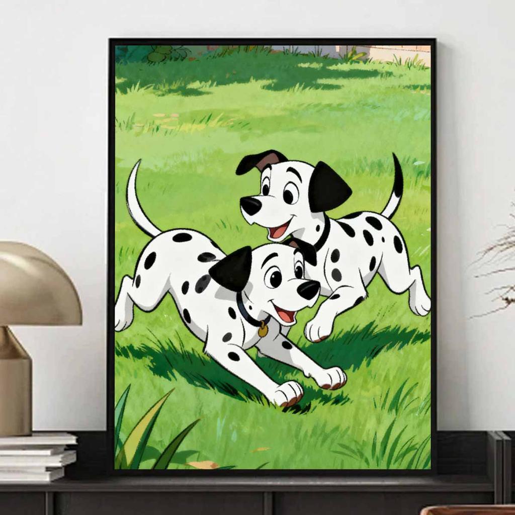 Disney 101 Dalmatians diamond art painting kit 5D handmade diy diamond painting, home wall decoration