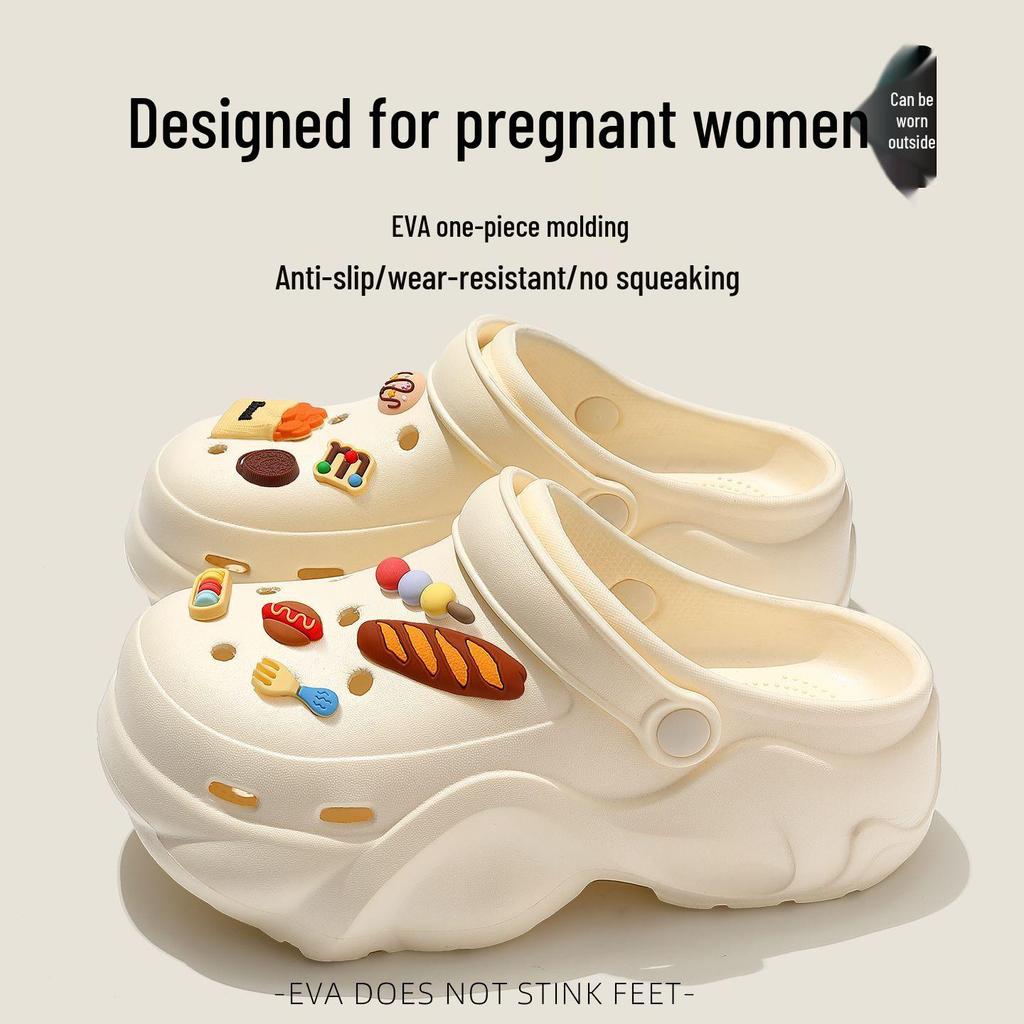 Новые летние женские Crocs 2025: Поддержка свода стопы, Толстая подошва, Внешний слой из ЭВА, Нескользящая, Мягкая подошва.