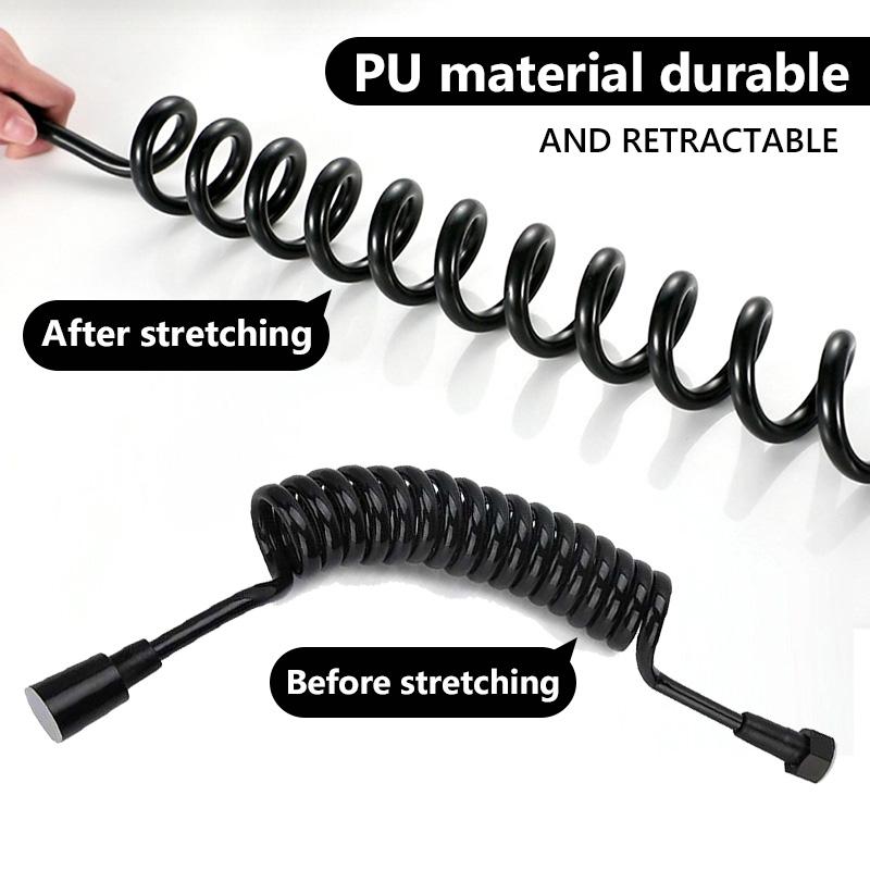Черный щеткой унитаз для чистки биде распылитель для душа унитаз душевая головка ручной шланг санитарный настенный держатель ванная комната