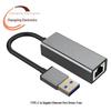 Сетевой адаптер Type-C на Gigabit RJ45 без драйверов – USB 1000M Ethernet для ноутбуков