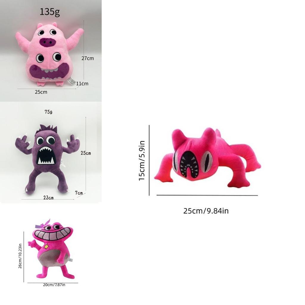 Плюшевые мягкие и приятные на ощупь игрушки-животные для детей Garten Of Banban