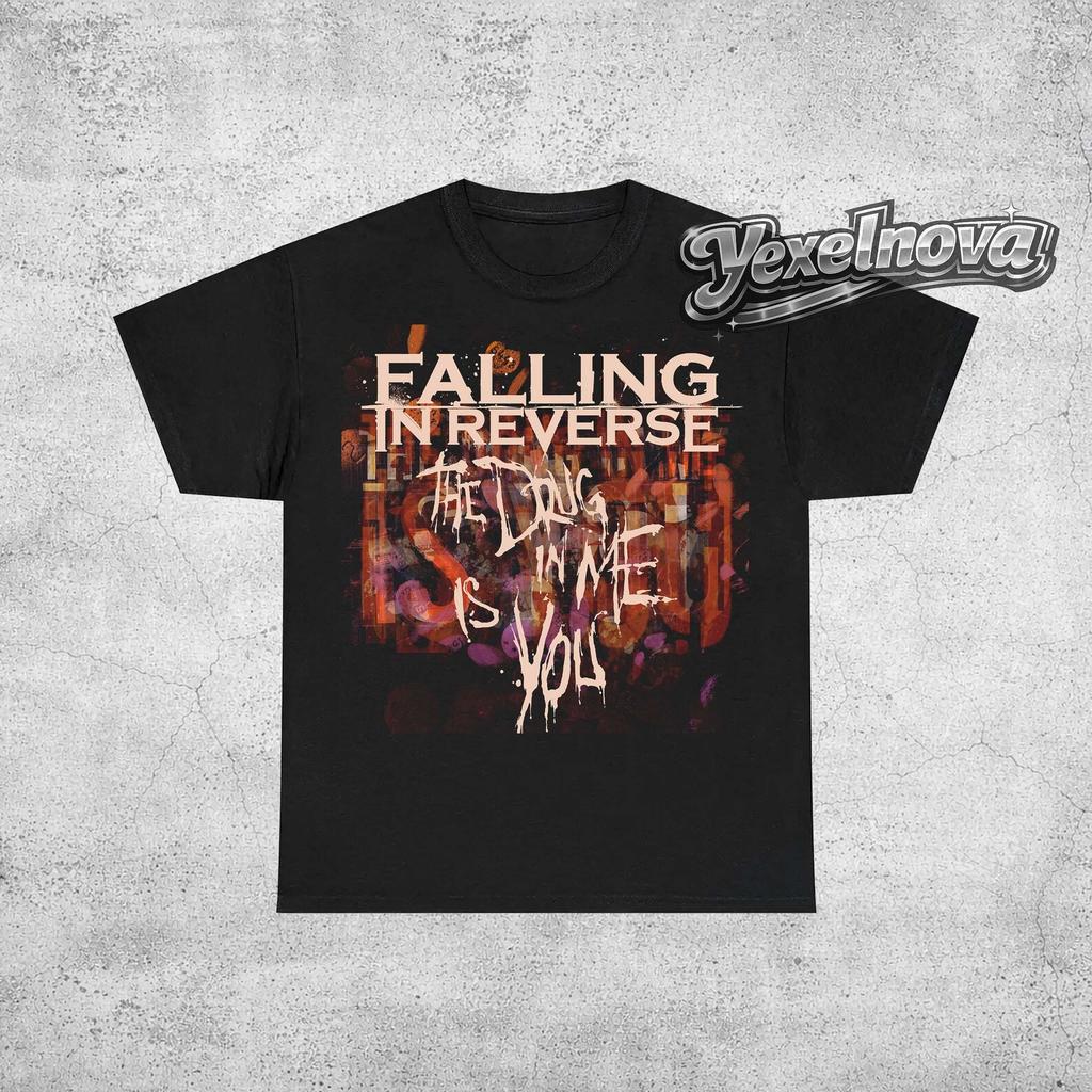 Falling In Reverse T-Shirt - Popular Monster - Falling In Reverse Merch - Unisex Rock Tee - Gift for Rock Lovers - Premium Music Apparel