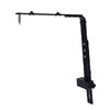 Aquarium Light Holder Stable Support Easy Installation Aluminum Alloy Fish Tank Light Hanging Bracket Black