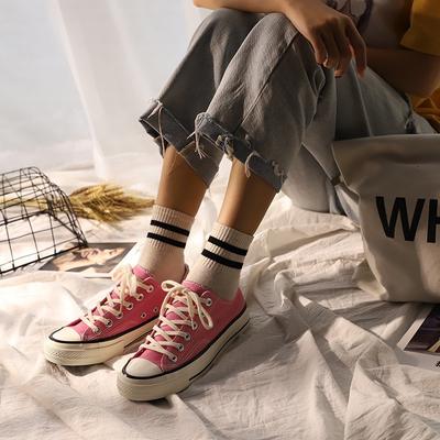 Кеды Розовые Классические Винтажные Кеды 18