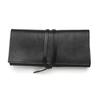 Waki Stationery Оригинальный пенал из натуральной кожи в рулоне Tochigi Leather Сделано в Японии, черный