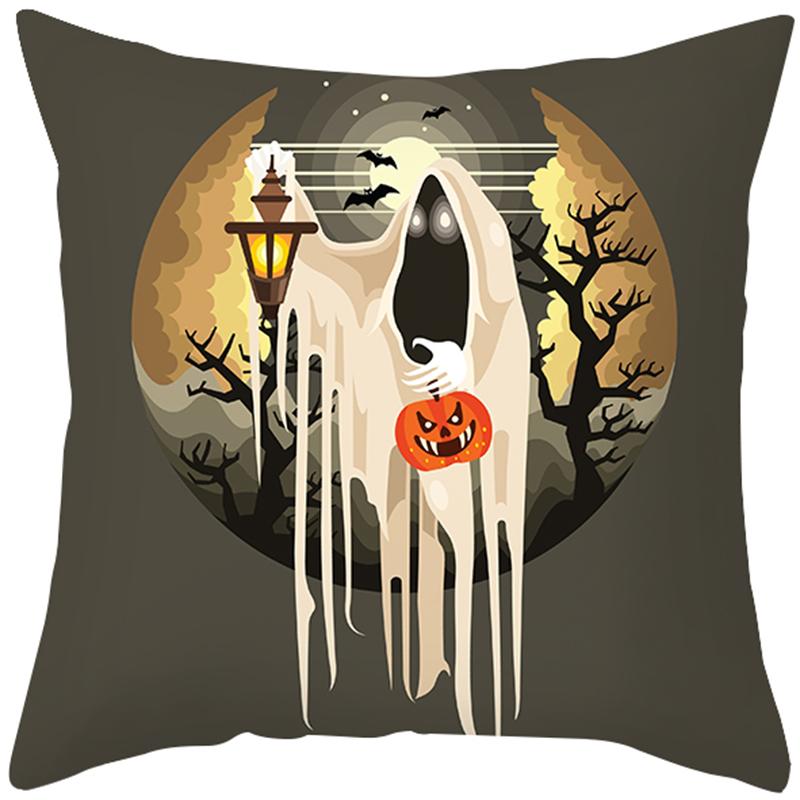 Домашний декор, наволочка с тыквой на Хэллоуин, креативная наволочка с принтом, наволочка для дивана, вечеринки, дома, автомобиля, наволочка 45x45 см, Funda de Almohada