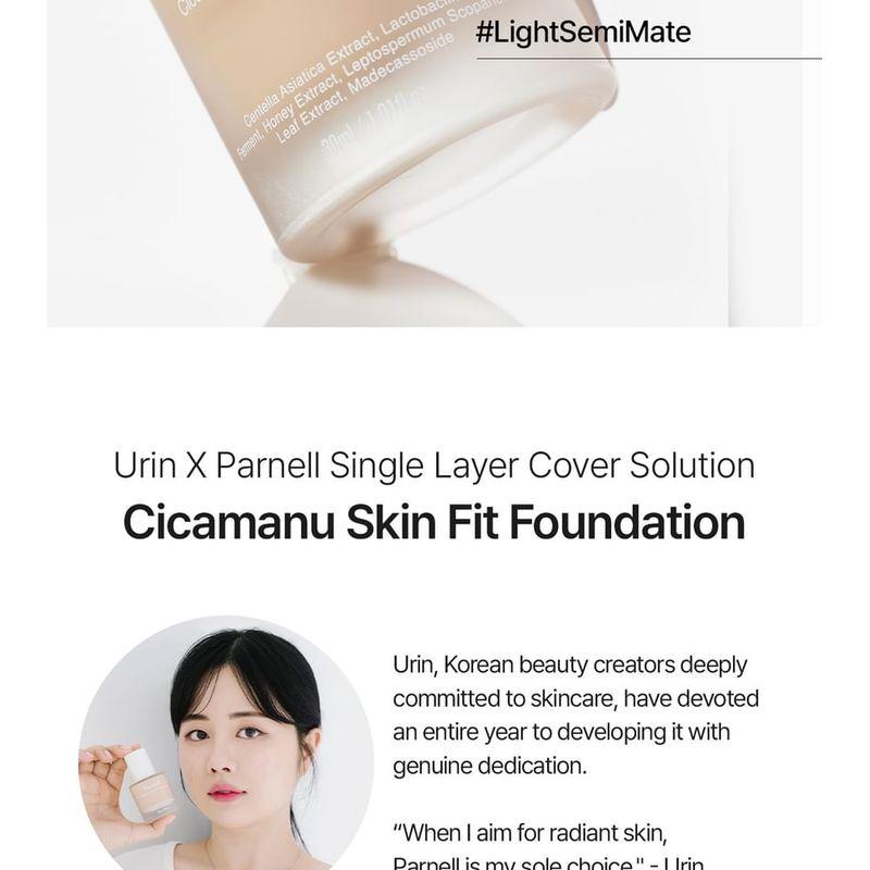 Parnell Тональная основа Cicamanu Skin Fit - 3 цвета