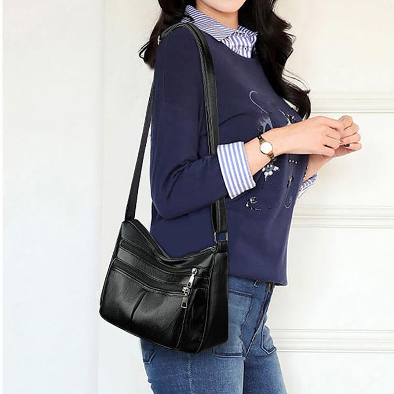 Маленькие сумки через плечо для женщин Легкие сумки через плечо Сумка из искусственной кожи