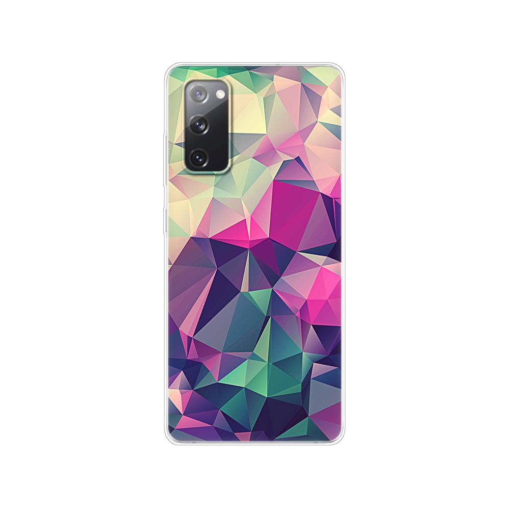 Чехол для Samsung Galaxy S20 FE 6,5 "Мягкий силиконовый чехол из ТПУ на заднюю панель телефона для Samsung S20 fe, бампер GalaxyS20 FE S20FE, принципиально чехол