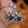 Серьги Huajie Creative Turtle Animal Earrings - Модные европейские и американские модные украшения