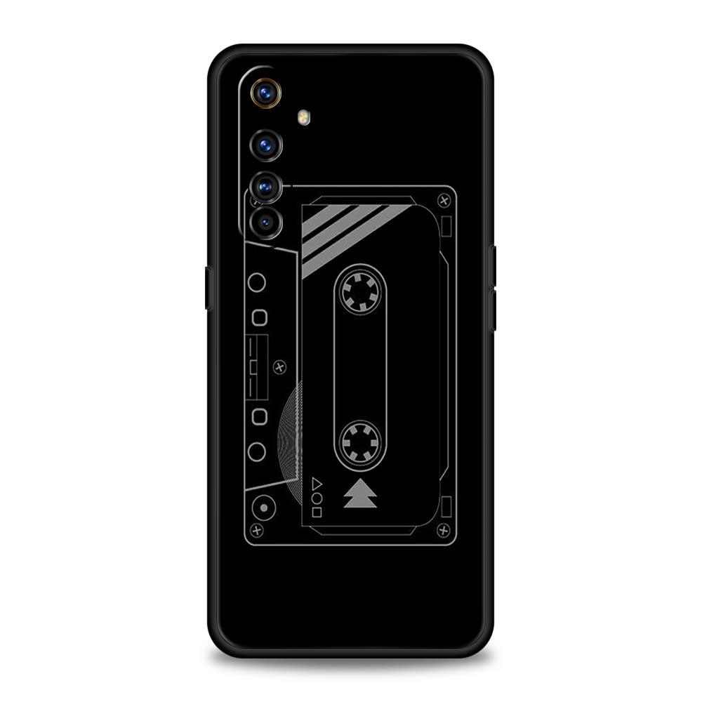 Ретро Винтажный Старый Кассетный Пленка Чехол Для Телефона Для Realme 12 11 10 9 8 5G 7 6 GT5 GT3 GT2 Pro C21 C11 C25 C35 GT Neo 2 3 3T 5 Чехол