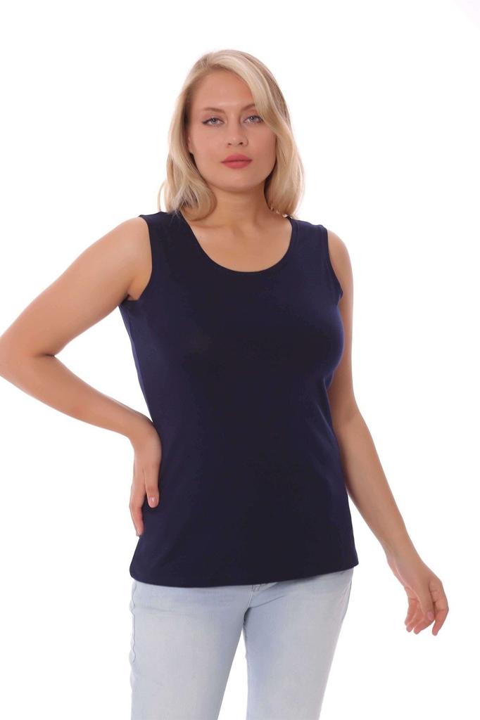 Женская стильная футболка большого размера, базовая блузка из норки с широкими бретелями