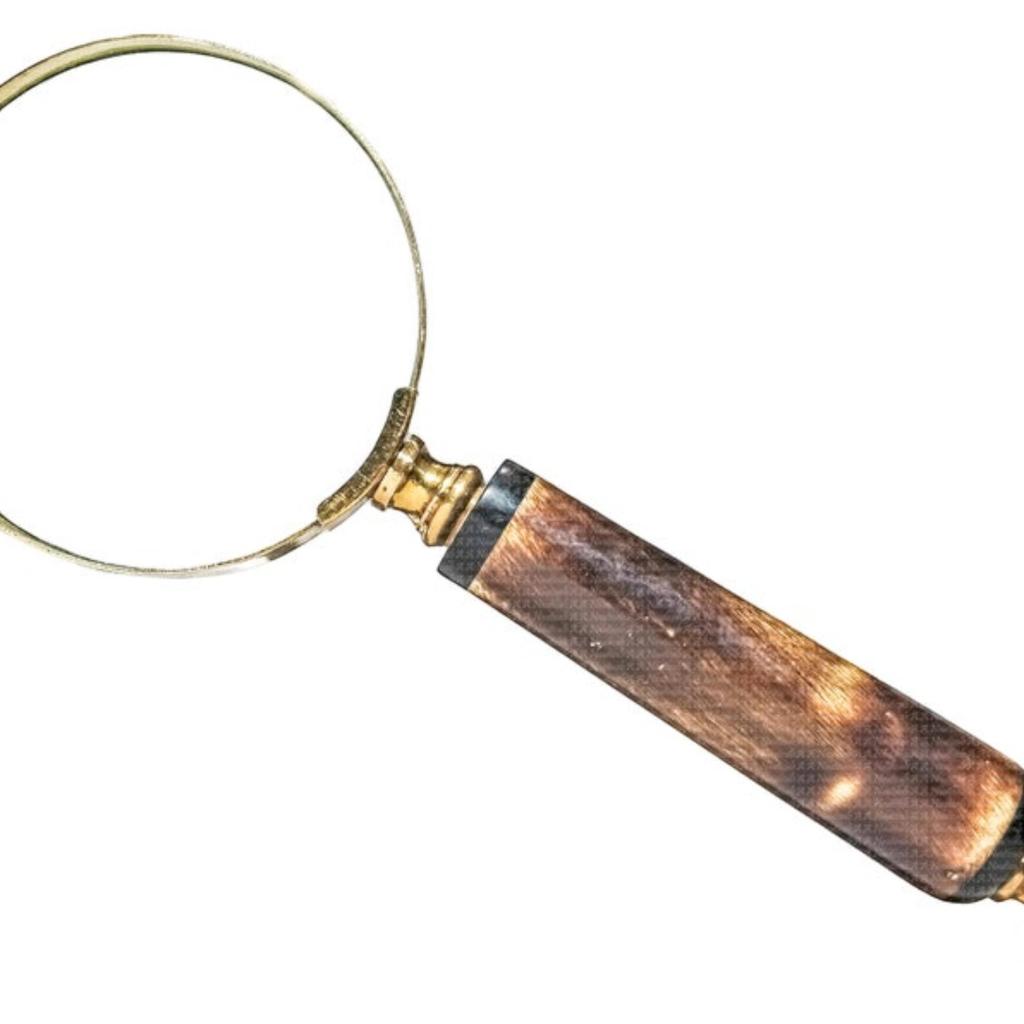 5X Magnifying Glass with Ceramic Handle | Gifts for Boys Girls Dad Mom Seniors, Anniversary Birthday, Halloween Decor