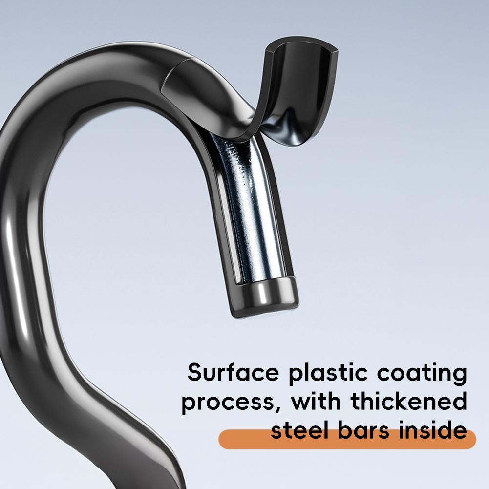 2PCS Upgraded Strength Training Assistance Hooks With Wrist Guards Wear-Resistant Anti-Slip Grip Strength Hooks Fitness Equipment