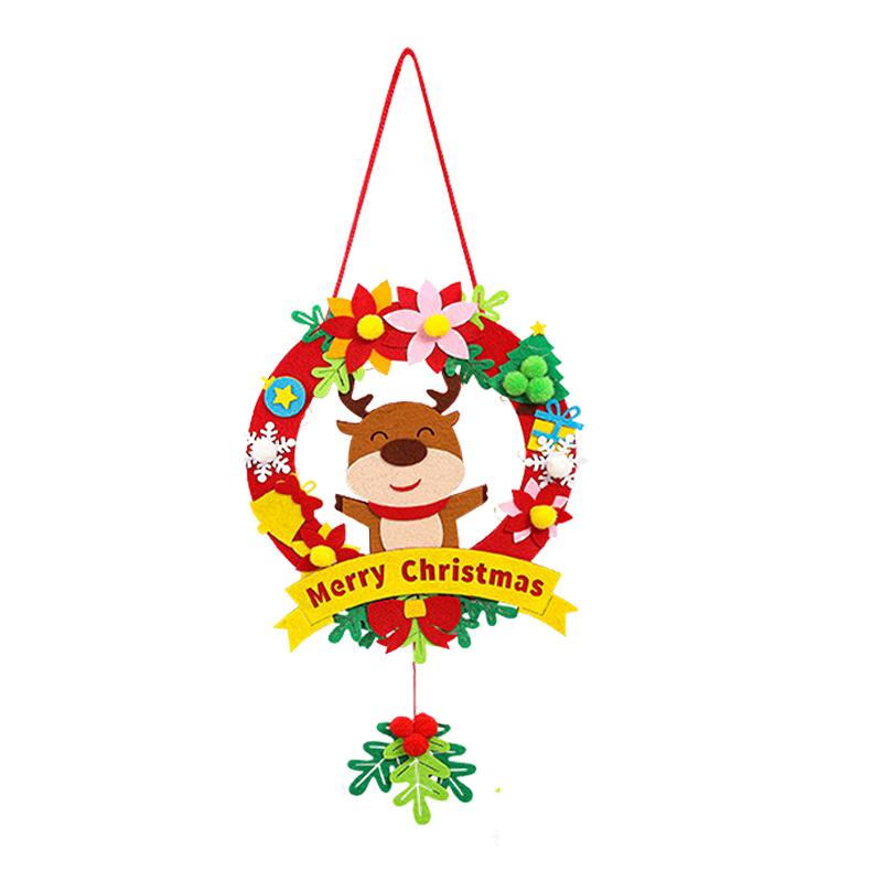 Снеговик, лось, Дед Мороз, Рождественский кулон, светящийся, рождественский кулон, дети, ручная работа, венок, украшение на рождественскую елку, подарки
