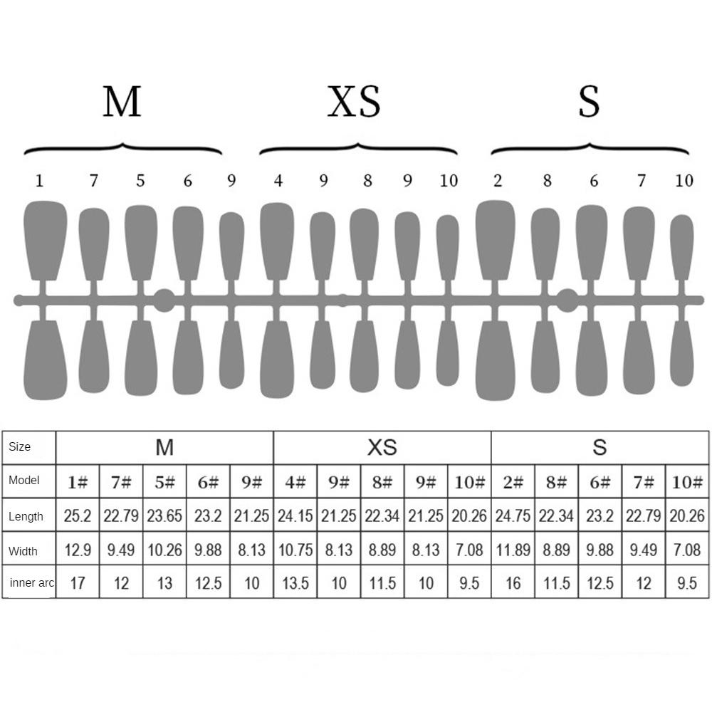 Около 27,5*11 см накладные ногти размазанные доспехи дизайн ногтей готовые накладные ногти розовый акриловый материал 14 стилей фишек для ногтей