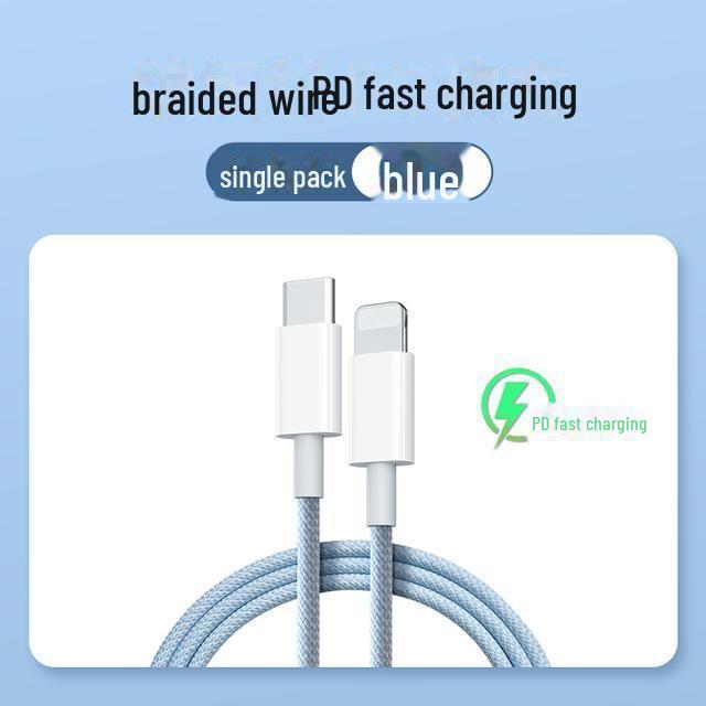Fast Charge Your Apple Devices with This 20W PD Cable Compatible with iPhone 14, 13, 11 Pro, 12, 8 Plus, and XR.