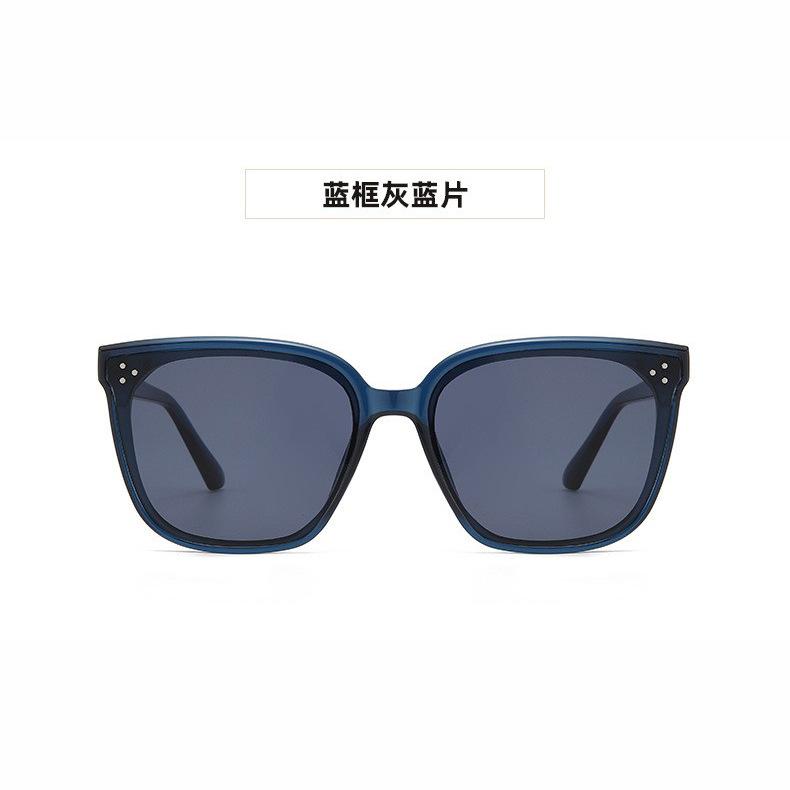 Gm Солнцезащитные очки Уличные оттенки Простые солнцезащитные очки Ретро солнцезащитный крем Защита от ультрафиолета Солнцезащитные очки Женские