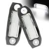 2pcs White Rear Tail License Number Plate Light Bulb For Volvo C30 C70 S80 V70 XC70 S40 V50 S60 V60 XC60 XC90 Car Assembly