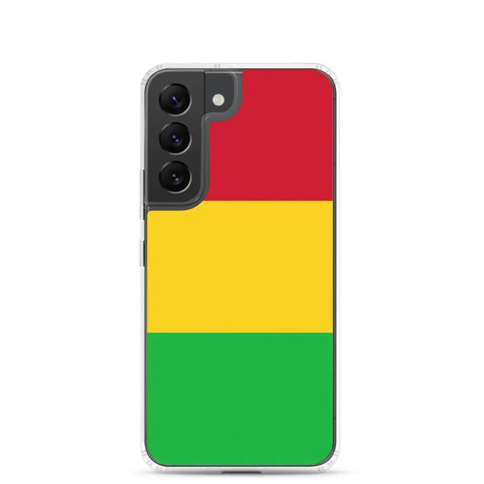 Coque Téléphone - Samsung - Galaxy S21 Ultra - Drapeau Mali - Souple - Multicolore