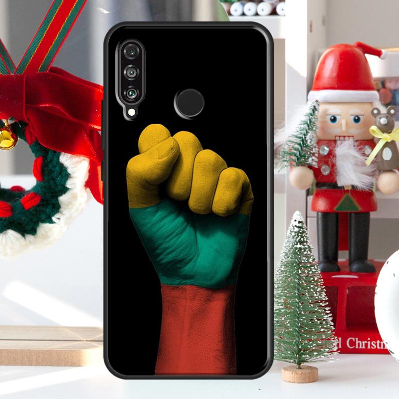 Fashion Lithuania Flag For Huawei Nova 12i 11i 8i 12s Y73 Y72 Y61 Y91 Y90 Y70 Y60 9 10 SE P60 Pro P30 P40 Lite Case