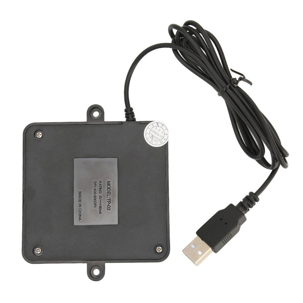 2 Button Portable Trackpad Plug and Play High Sensitivity Touchpad Wired USB Touchpad  Home Office