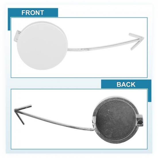 Pack of 1 For Volkswagen Jetta 12-14 Car Front Bumper Tow Hook Cover 5C6807241