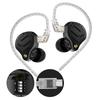 KZ Pisces 2DD Dual Dynamic Drive Unit In Ear Earphone Tunable Switch , Excellent Acoustic Curve Headsets 2PIN Cable
