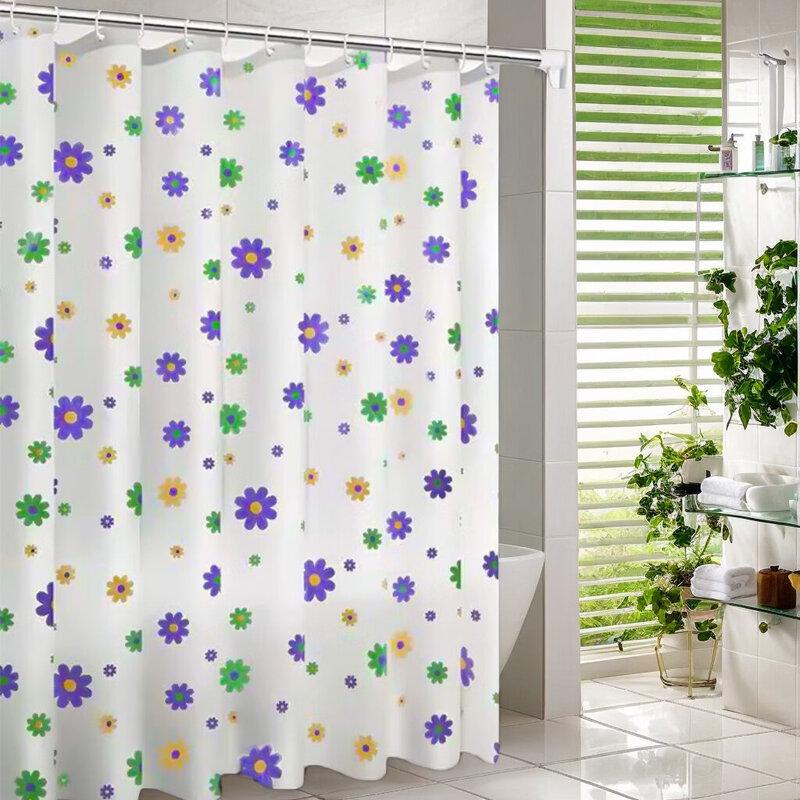 PEVA Waterproof Anti-Mold Shower Curtain