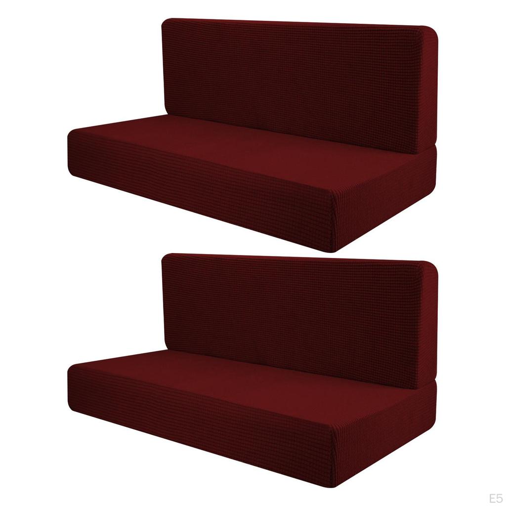 4Pcs RV Seat Covers Camper Cushion Easy Fitted Washable Breathable Elastic Furniture