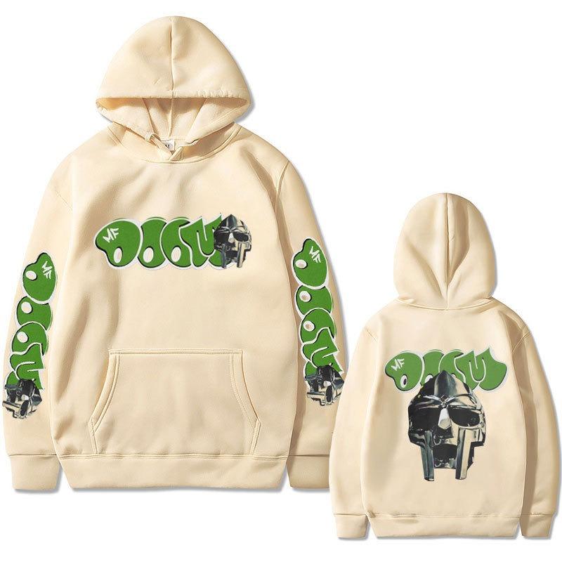 Хип-хоп Рэпер Mf Doom Madlib Madvillain Маска Арт Эстетика Повседневная Толстовка Винтажные Пуловеры Толстовка Одежда Свитшоты для Мужчин