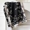 Winter Cashmere Scarf for Women Luxury Warm Shawl Floral Print Windproof Cape Pashmina Handerchief Designer Female Scrarf