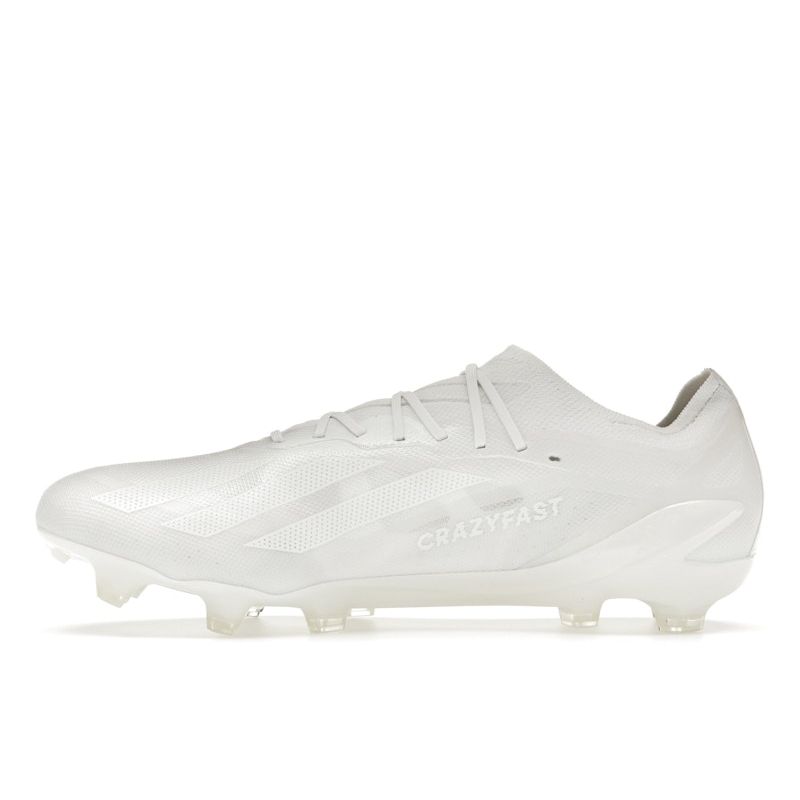 Adidas Кроссовки унисекс Triple White X Crazyfast.1 FG Cloud-White GY7418