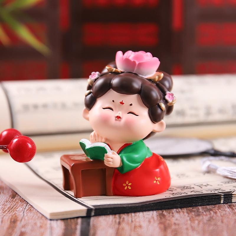 Китайское украшение для стола Украшение для дома Украшение дамы эпохи Тан Милые орнаменты