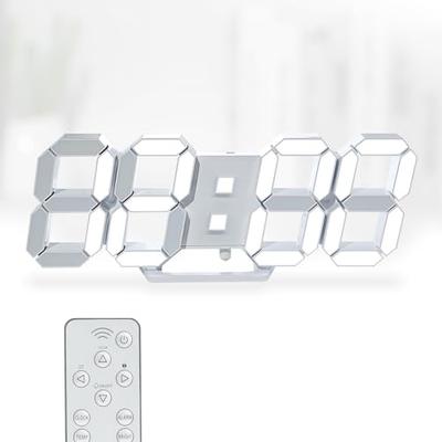 KOSUMOSU ACD-215W светодиодные настенные часы белого цвета