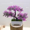 Plastic Artificial Plant Bonsai For Home Decor With Realistic Greenery