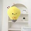 Cuddly Yellow Light Bulb Plush Toy  Kids And Teens Room Decoration Ornaments