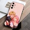 Чехол для телефона "Однажды на сломанном сердце" Для Samsung Galaxy A73,A72,A71,A70,A53,A52,A51,Другие Мягкий черный корпус