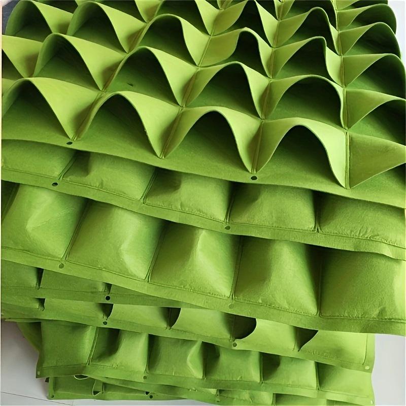 Vertical Wall-Mounted Green Planting Bag for Gardening and Seedlings