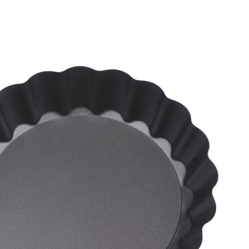 Mini Tart Pans 10Cm Egg Tart Molds With Removable Bottom Non Stick Small Tart Mold Fluted Cupcake Tart Pan Bakeware