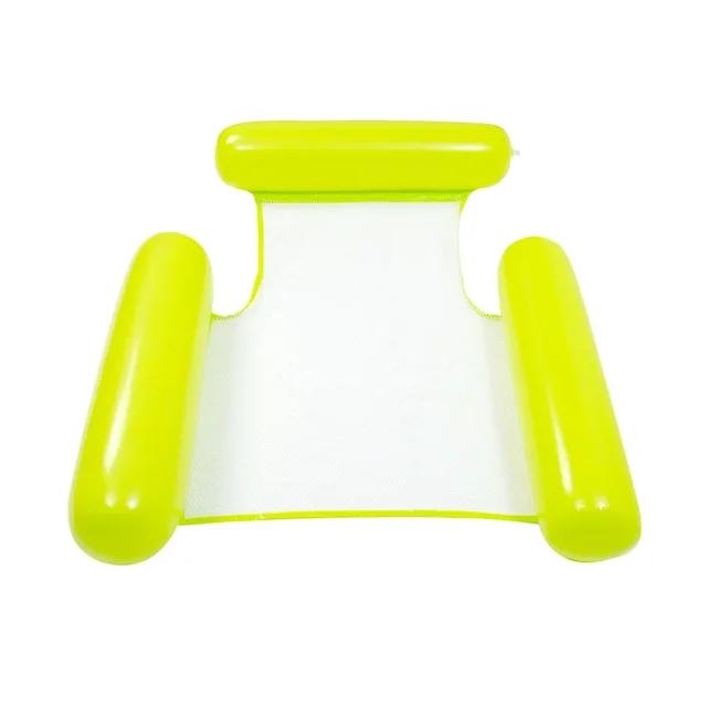 Летний надувной плавающий водный матрас гамак в полоску шезлонг игрушки для водных видов спорта в бассейне плавающий коврик игрушки для бассейна дети