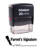 Printtoo Self Inking Rubber Stamp ПОДПИСЬ РОДИТЕЛЯ Офисные канцелярские товары на заказ