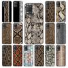 Snake Skin Phone Case for OPPO Realme 8 7 6 6i C3 C21 C21Y C11 X3 SuperZoom A94 A74 A91 A53S A54