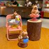 1PC Anime Personality Capybara Car Interior Decoration Trend Capybara Duck Auto Center Console Ornaments For Car Accessories
