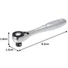 TONE Compact Short Ratchet Handle RH2CHS Drive Angle (Hold Type) 6.35mm (1/4")