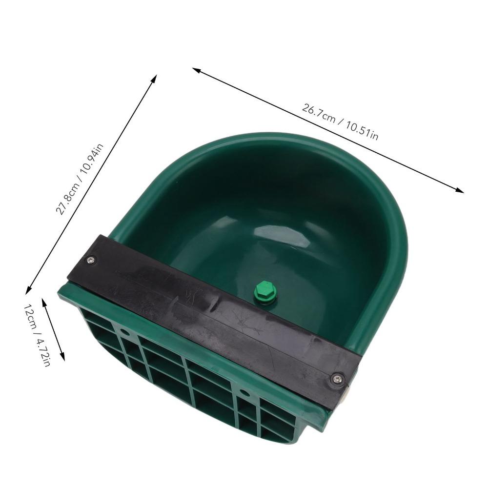 Thickened Design Automatic Livestock Drinking Bowl Green Livestock Drinking Sink Sheep